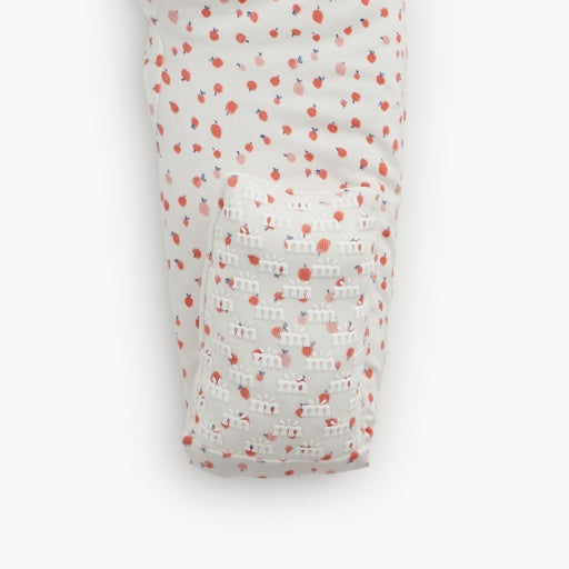 Apple Blossom Modal Ruffle Convertible Coverall