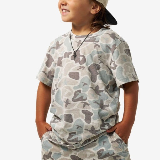 Youth Vintage Washed Tee - Mallard Mayhem Camo - image 2