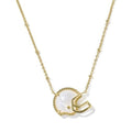 Football Helmet Short Pendant Necklace
