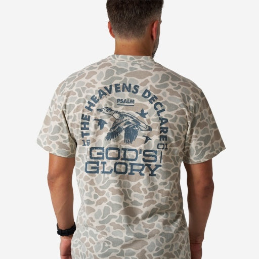 BURLEBO Vintage Washed Tee - Heavens Declare