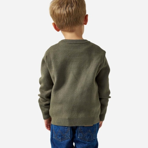 Youth Cabin Sweater - Olive Duck - image 3