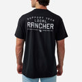 Burlebo Adult Short Sleeve Tee - Local Rancher - Black