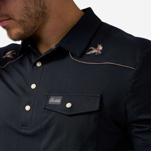 Pearl Snap Performance Polo - Mallards