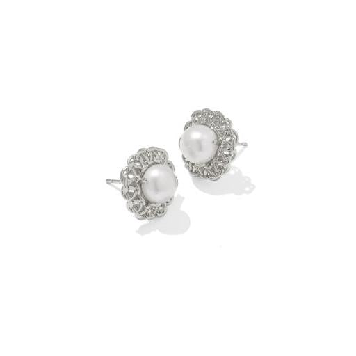 Gabriella Pearl Stud Earrings