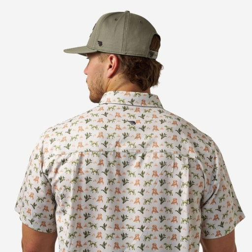 Performance Button Up - Mallard Duck Dog