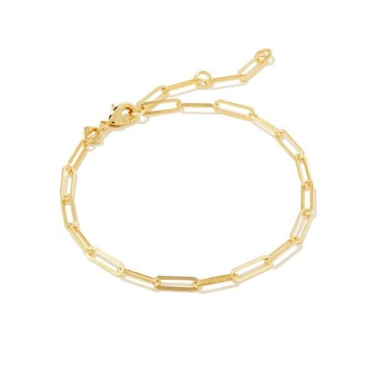 Courtney Paperclip Bracelet