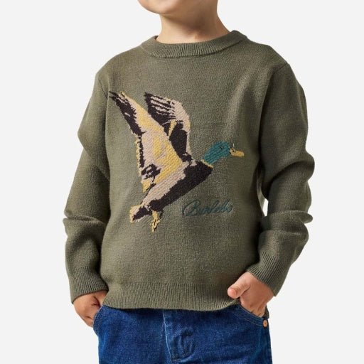 Youth Cabin Sweater - Olive Duck - image 2