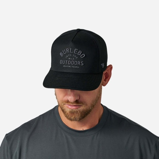BURLEBO Into the Wild Cap – Black