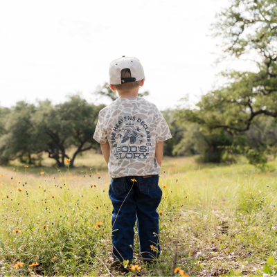 Youth Vintage Washed Tee, God's Glory