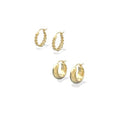 Gabriella Set Of Huggie Earrings