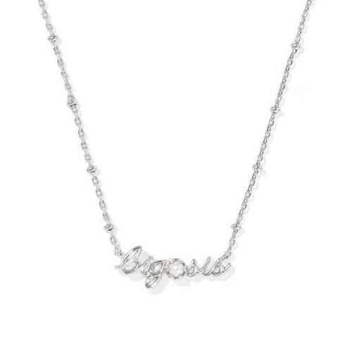 Big Sis Short Pendant Necklace