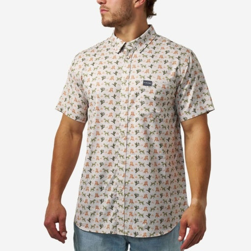 Performance Button Up - Mallard Duck Dog