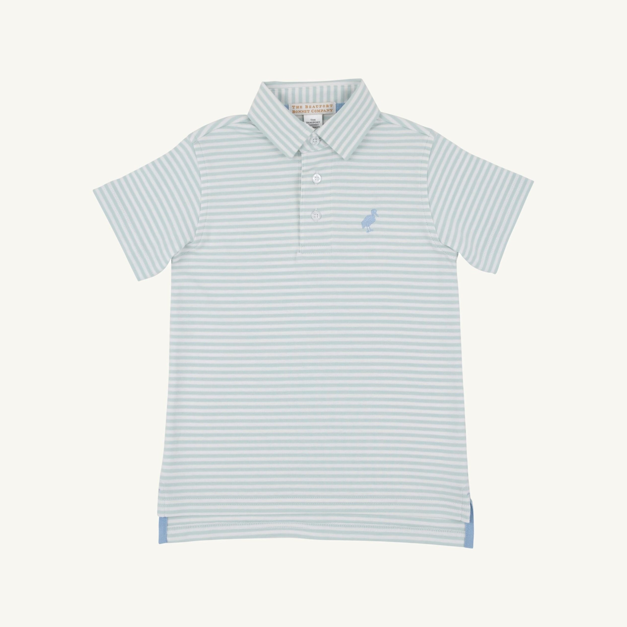 Prim and Proper Polo SS-Pima Onesie