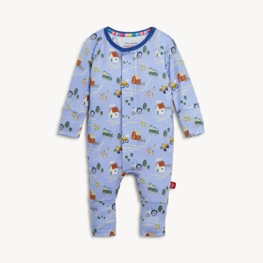 Nursery Magic Cream Modal Convertible Coverall
