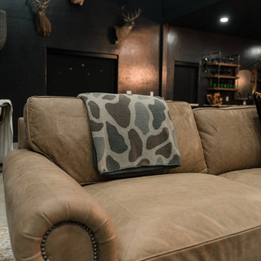 Sherpa Blanket - Classic Deer Camo - image 3