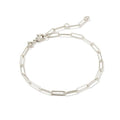 Courtney Paperclip Bracelet