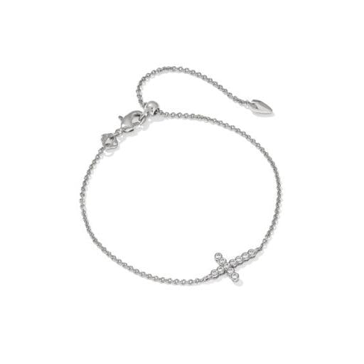 Cross Crystal Delicate Chain Bracelet