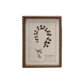 Framed Glass Wall Decor with Botanical Print, 6 Styles