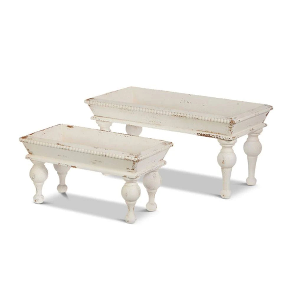 Sweet Magnolia White Footed Risers