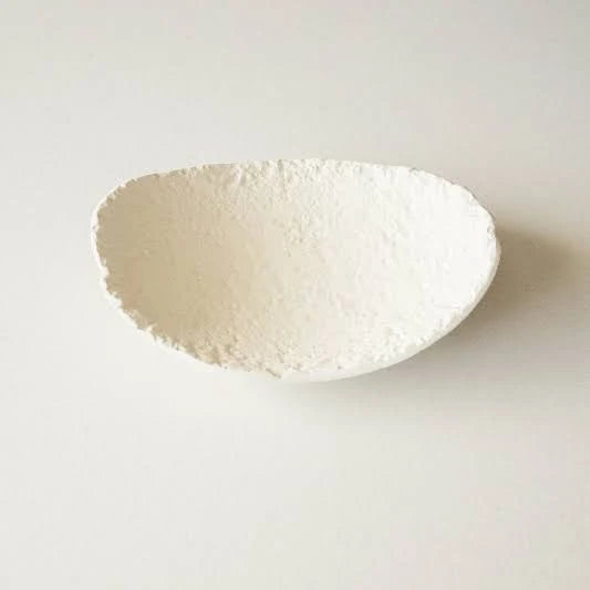 Textured Bowl with Raw Edge