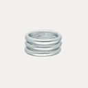 Silver All Weather Rings (Set of 3)