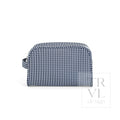 Stow It, Dopp Bag, Gingham Navy | Baby Shower Hailey Mooney