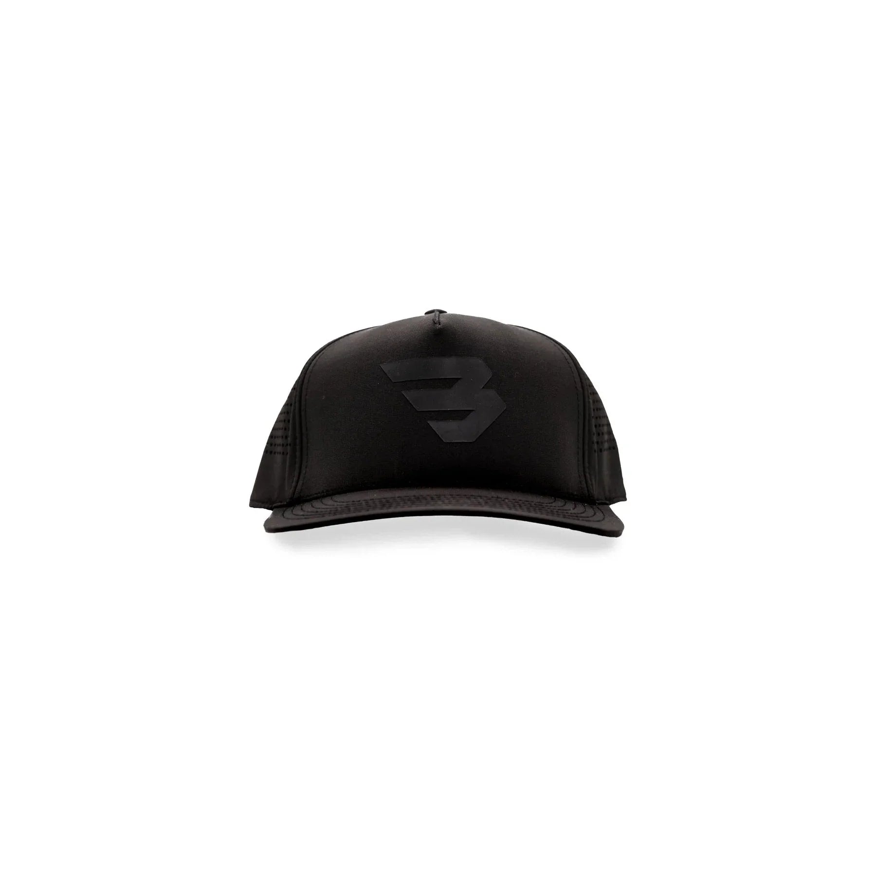 Burlebo Signature Caps, Black Coated Canvas | Flying B Logo | Flying B Logo