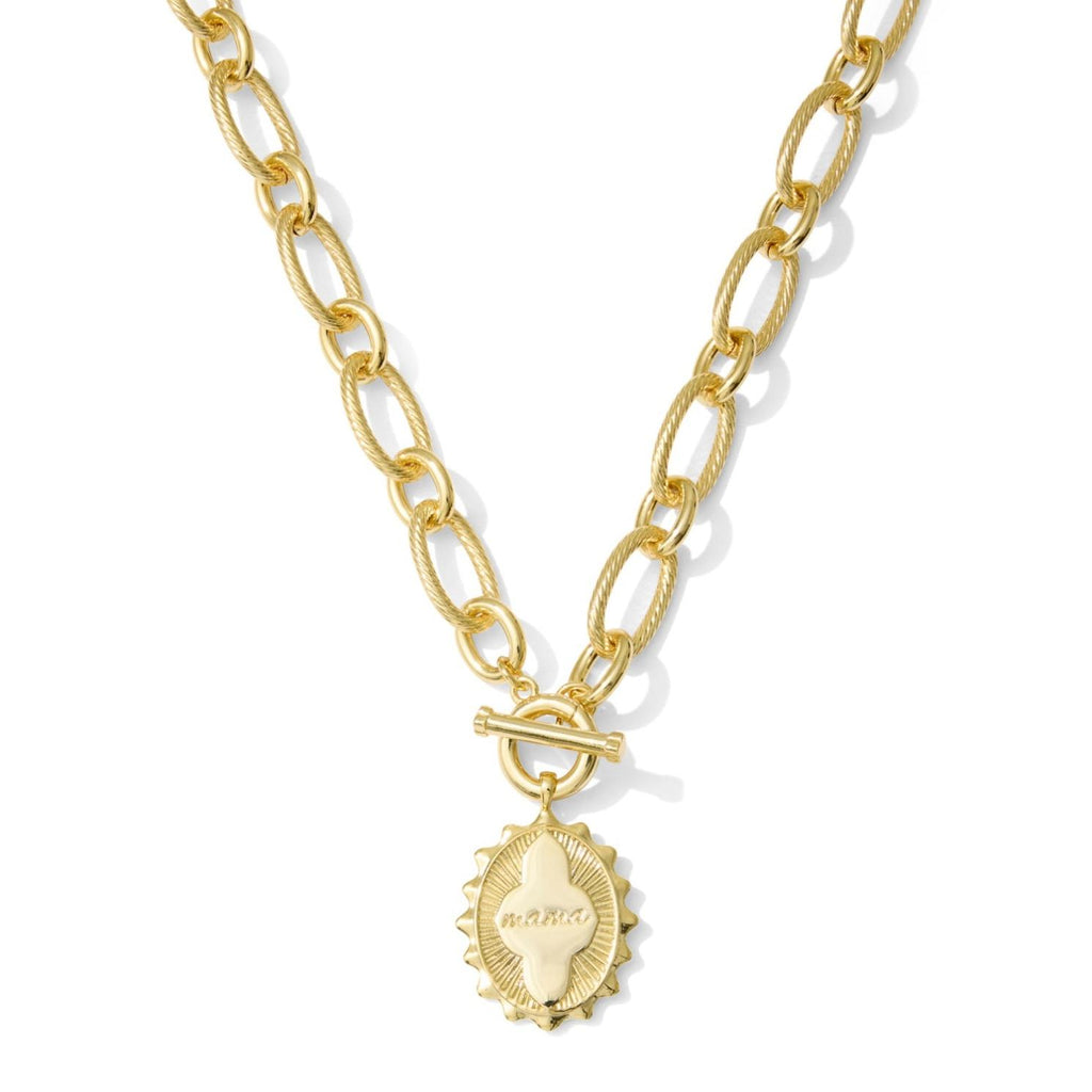 Mama Link & Chain Necklace