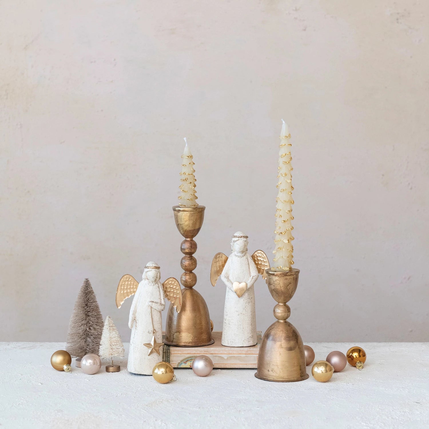 Metal Taper Holders | Bridal Shower Makayla Smith and Micah McArthur