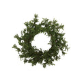 22" Round Faux Boxwood Wreath