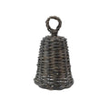 Woven Reed & Metal Jingle Bell