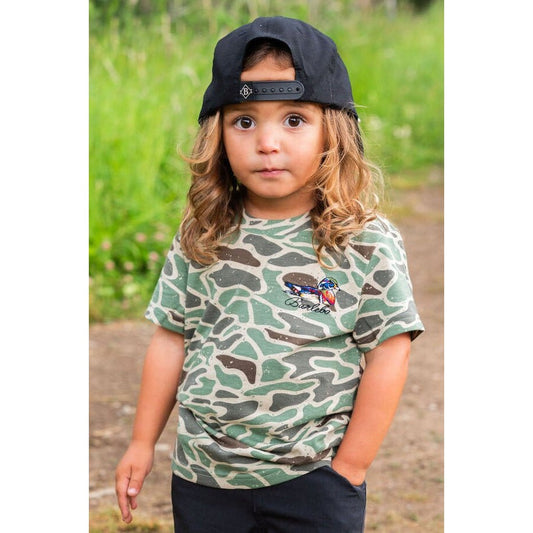 Youth Tee, Retro Duck Camo