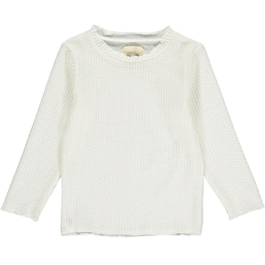 Vignette Kennedy Mock Turtle Neck in Ivory Fall 2023