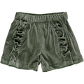 Vignette Paisley Shorts in Green Fall 2023
