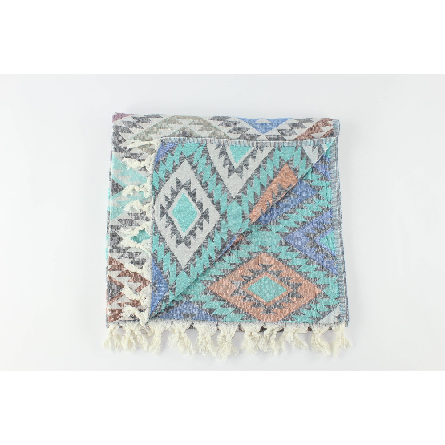 Premium Turkish Kilim Pattern Double Sided Towel