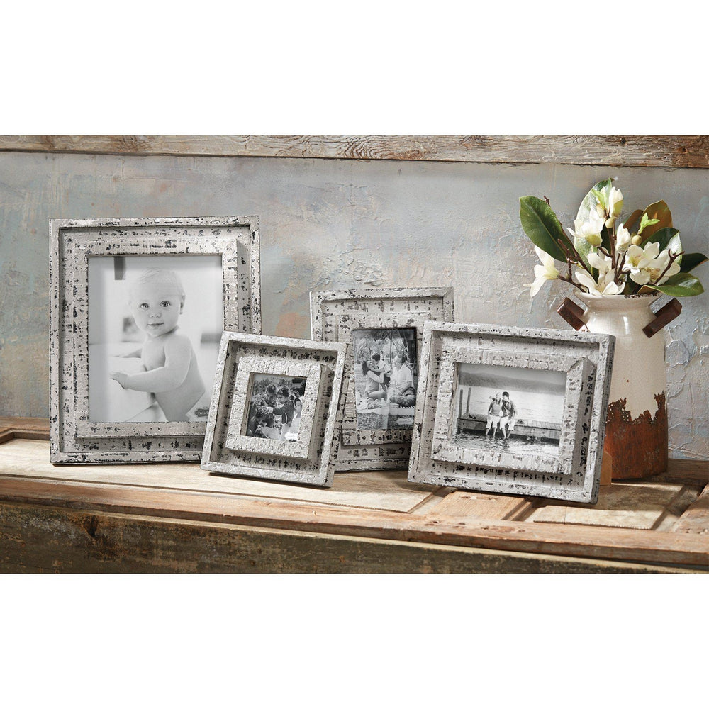 Gray Distressed Frames by Mudpie