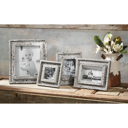 Gray Distressed Frames by Mudpie