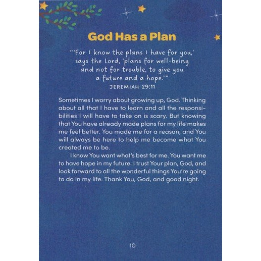 Good Night, God: Bedtime Prayers for Boys