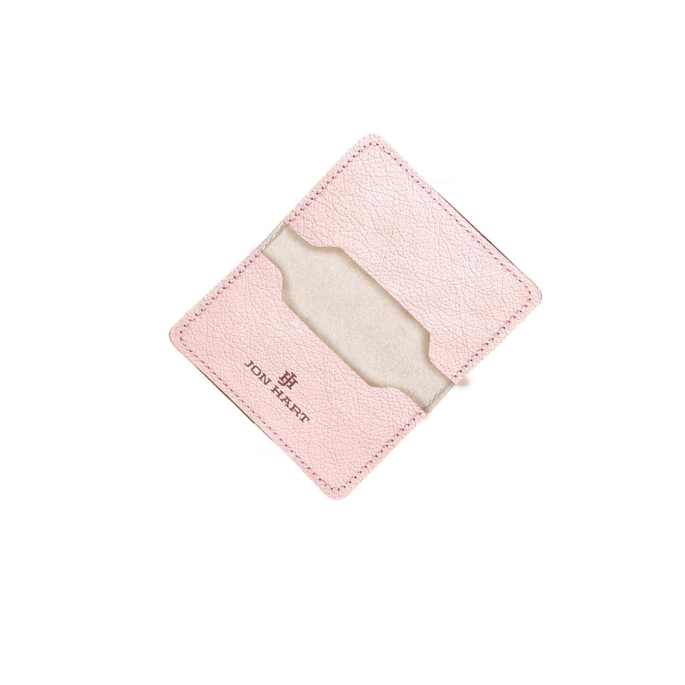 Blush Leather Card Case-Jon Hart-Lasting Impressions