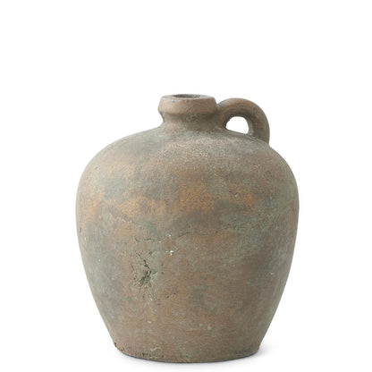 Terracotta Jugs with Bronze Glaze