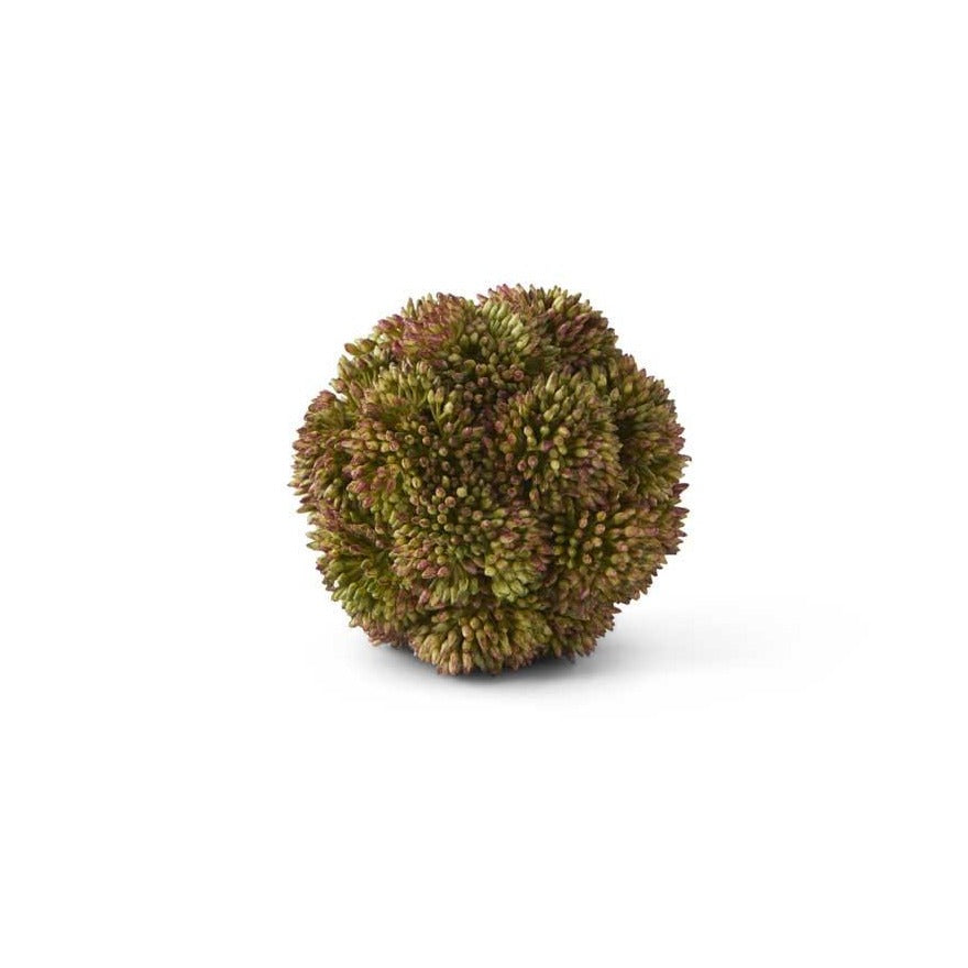 4 Inch Dark Green Sedum Ball-K&K Interiors-Lasting Impressions