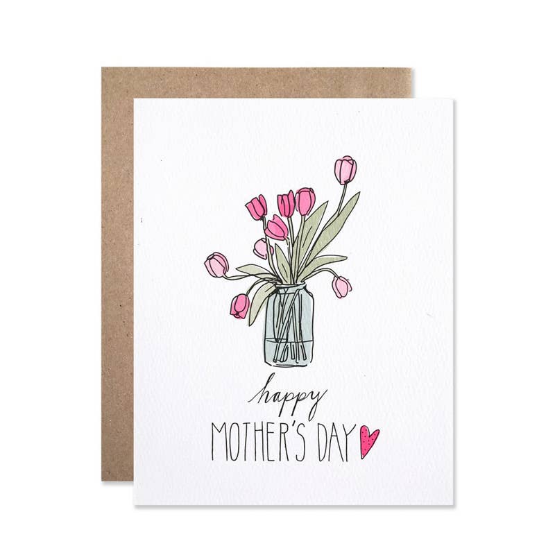 Mother'S Day Tulips Card-Hartland Brooklyn-Lasting Impressions