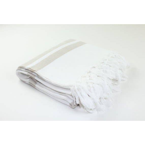 Premium Turkish Herringbone Pattern Towel