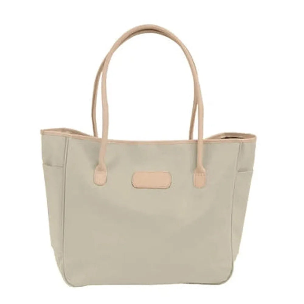 Tan Coated Canvas Jon Hart Tyler Tote