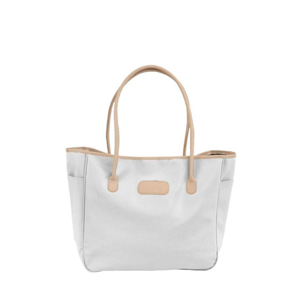 White Coated Canvas Jon Hart Tyler Tote