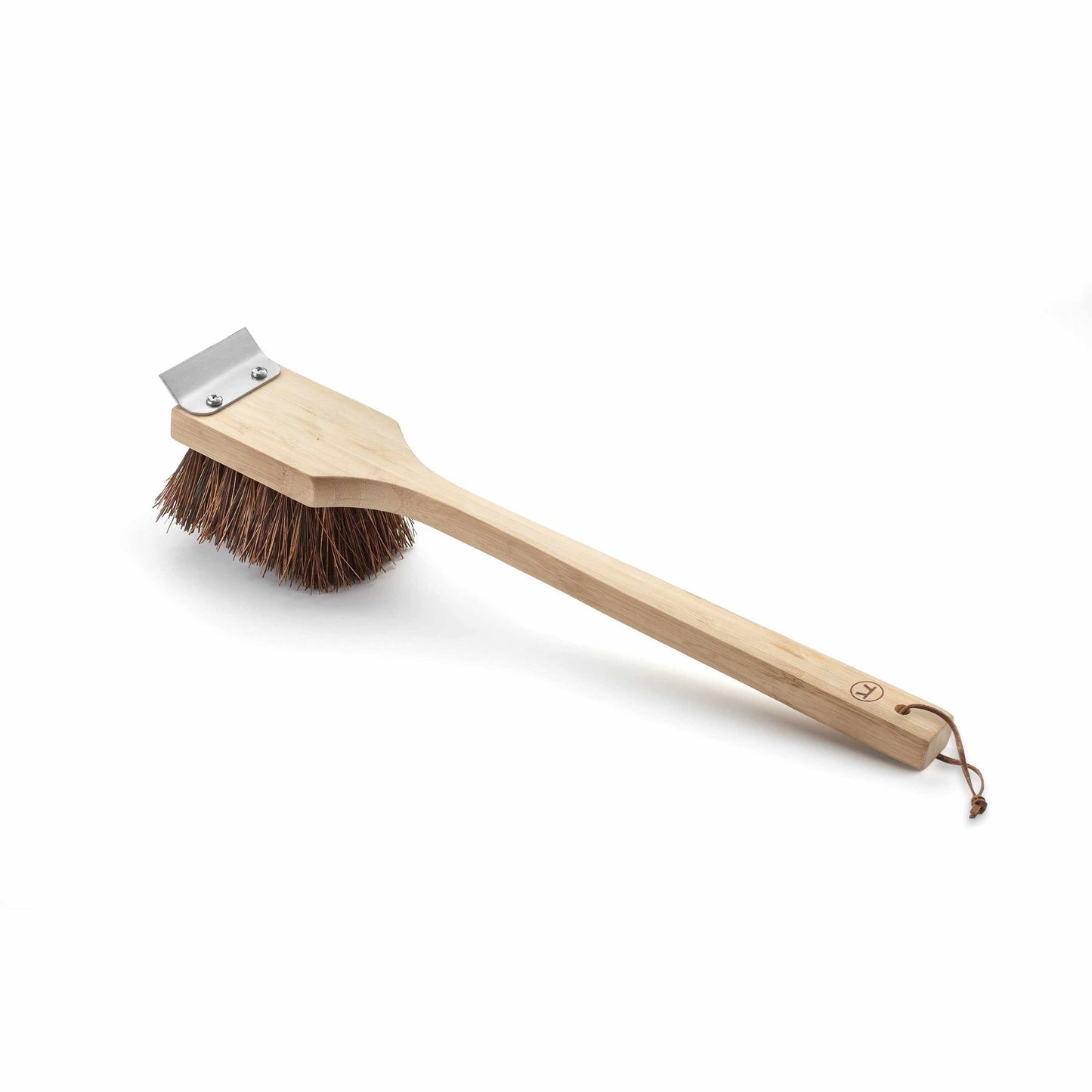 Outset Grill Brush with Beechwood Handle