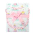 3Marthas Princess Drooler Bib & Burp Cloth