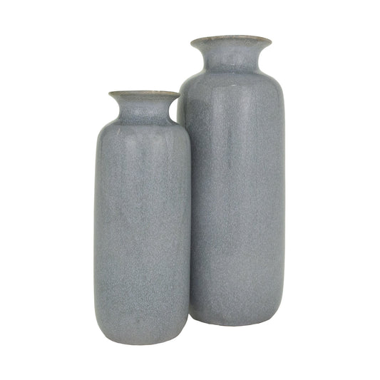 Ellice Short Vases -Set 2, Kavana Decor by The Import Collection