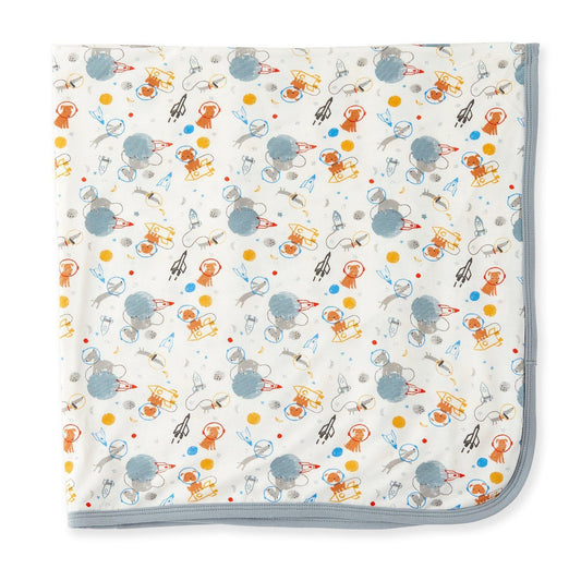 Astro Pups Modal Swaddle Blanket-Magnetic Me-Lasting Impressions