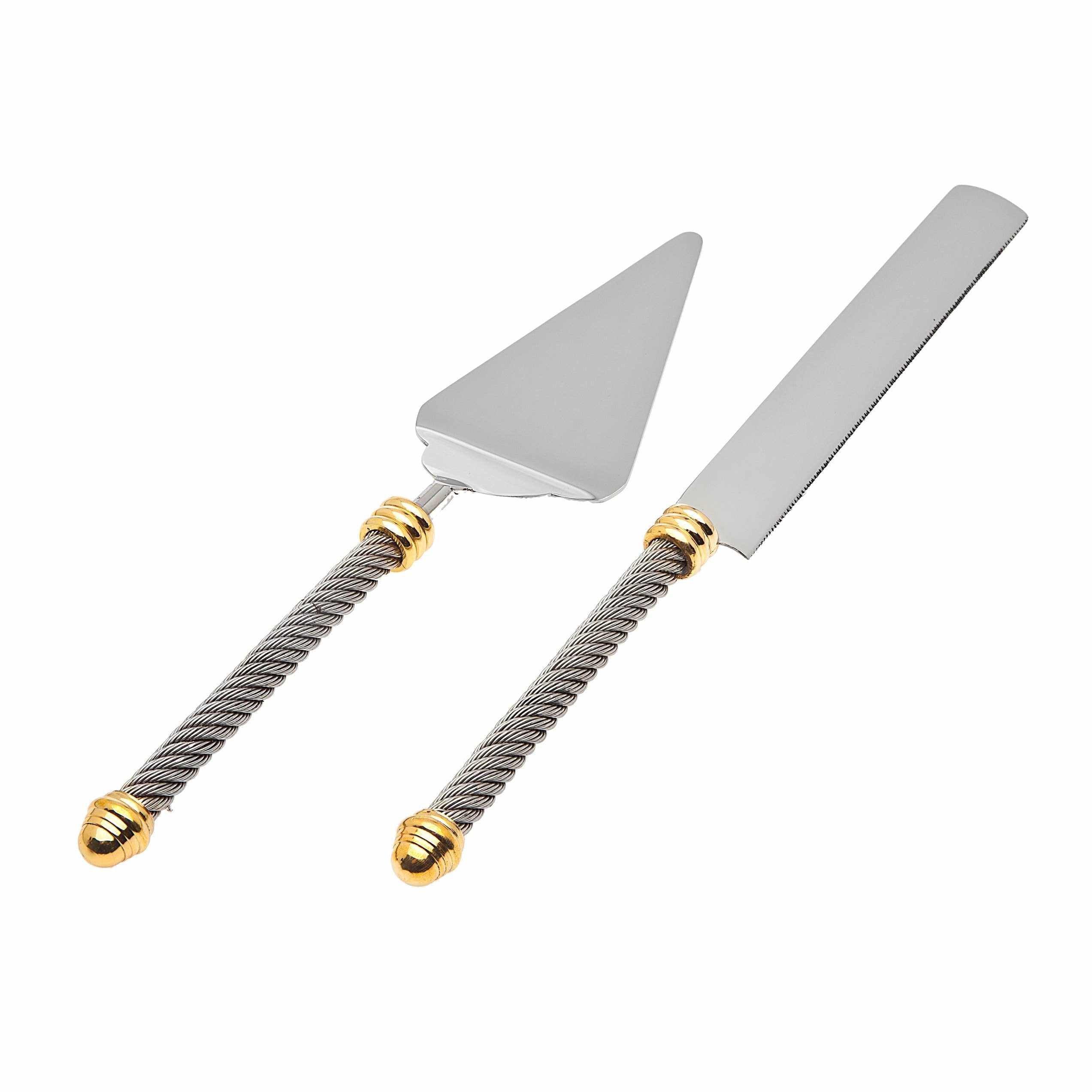 Cable Cake Knife/Server